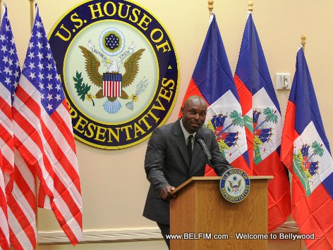 Jimmy Jean Louis at the U.S. House of Representatives