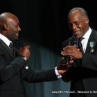 Jimmy Jean Louis Presenting TAAC Award to Danny Glover
