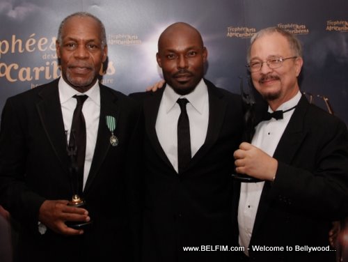 Jimmy Jean Louis, Danny Glover, Arnold Antonin - Trophées des Arts Afro-Caribéens