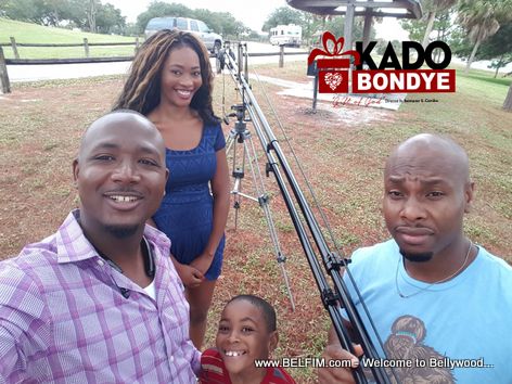 Kado Bondye Movie - Behind the Scenes Photo