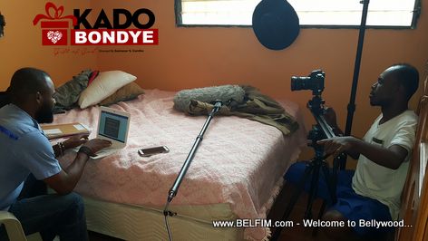 Kado Bondye Movie - Behind the Scenes Photo