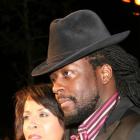 Claudine Wyclef at the an Oscar party