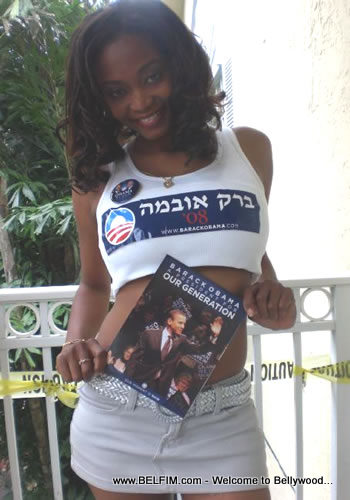 Haitian Obama Girl, Actress nathalie Lalanne