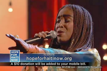 Emeline Michel - Hope For Haiti Now Telethon