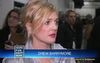 Drew Barrymore - Hope For Haiti Now Telethon