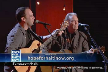 Dave Matthews, Neil Young - Hope For Haiti Now Telethon