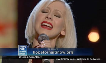 Christina Aguilera - Hope For Haiti Now Telethon