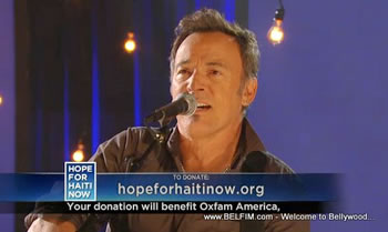 Bruce Springsteen - Hope For Haiti Now Telethon