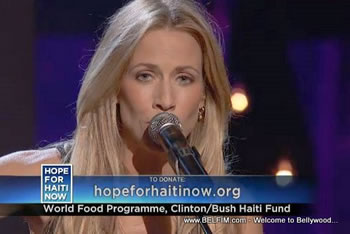 Sheryl Crow - Hope For Haiti Now Telethon