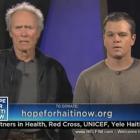Clint Eastwood, Matt Damon, Hope For Haiti Now Telethon