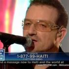 Bono - Hope For Haiti Now Telethon