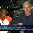 Anderson Cooper - Hope For Haiti Now Telethon
