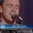 Dave Matthews - Hope For Haiti Now Telethon